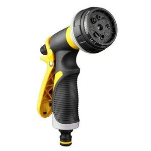 Water Hose Nozzle Spray PC Multi-Pattern Gun Garden Sprayer Car Wash Clearner